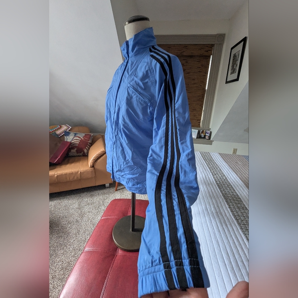 Adidas Blue Track Jacket - Picture 5 of 9